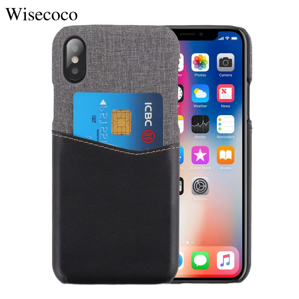 Чехол-Кошелек Metro для IPhone XR Xs 11 pro Max X 8 7 Plus Etui из мягкой ткани + PU кожаный чехол карт