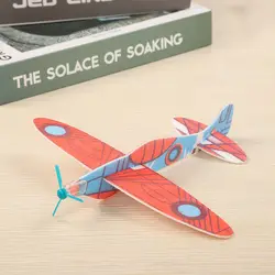 Прямая продажа с фабрики хватать руками скольжению небольшой самолет DIY головоломки Малый Производство игрушка сборки RC открытый toys.1
