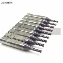 2,0 мм Концевая фреза с 4 флейты в карбида для V8/X6 вертикальный ключ машина для резки(10 шт