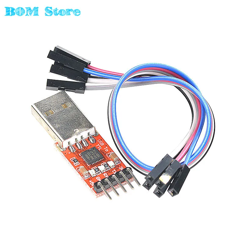 1pcs CP2102 Module USB vers TTL Serial UART STC Télécharger Câble PL2303 Super Brosse