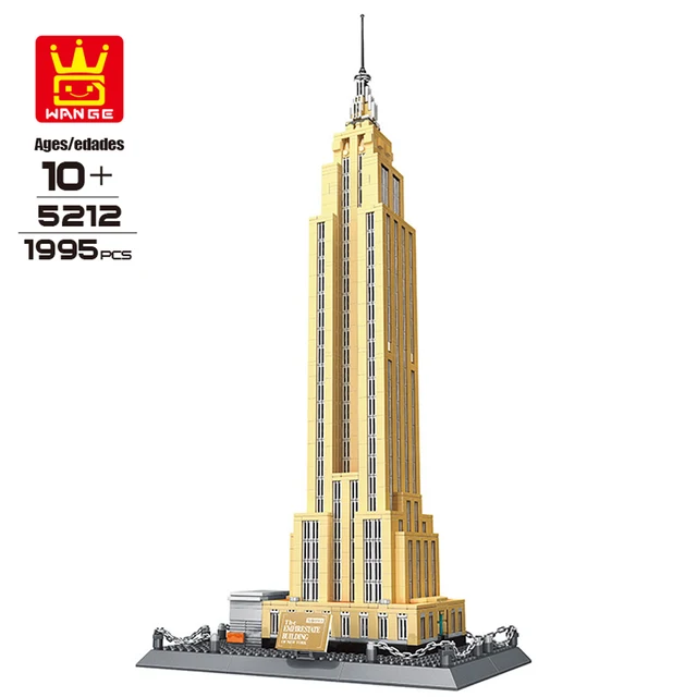 wange 5212 building blocks world famous architecture series empire