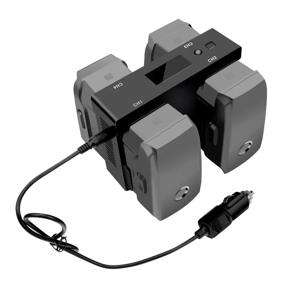 

Yiwa For DJI Mavic 2 Pro 4 in 1 Charger Battery Charge Phone Tablet Charger with Display Drone Battery Charger Supplies