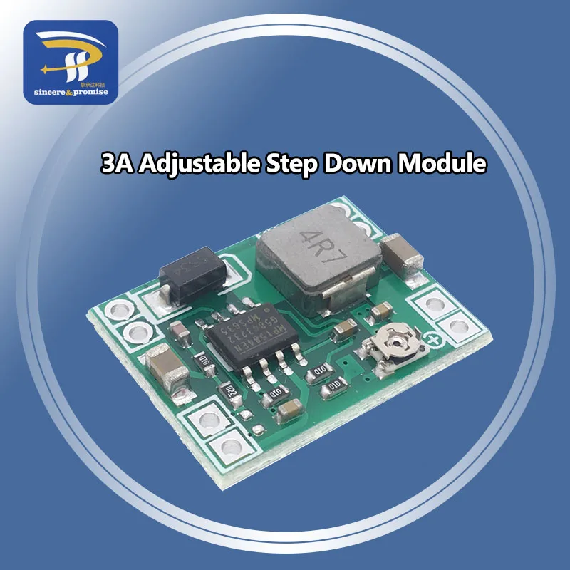 

MP1584EN Ultra-small size DC-DC step-down power supply module 3A adjustable step-down module super LM2596