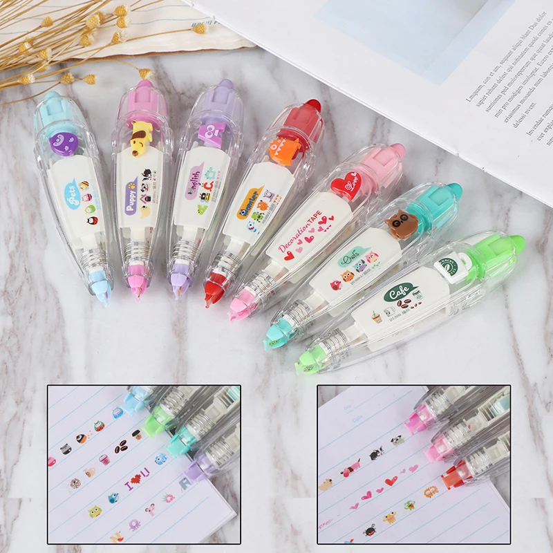 

Korean Cartoon Correction Tape Study Stationery Office School Supplies Gift