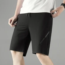 Men Casual Shorts Solid Summer New Trend Boardshorts Mens Loose Stretch Jogging Bodybuilding Shorts Pantalones Hombre