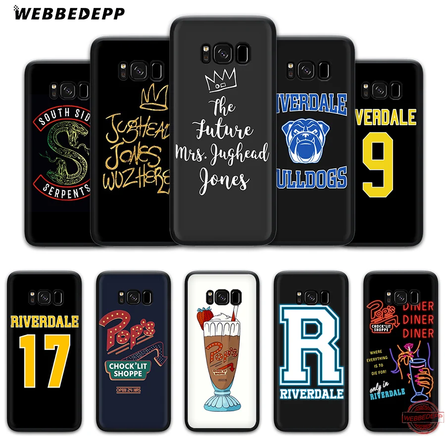 WEBBEDEPP American TV Riverdale Soft Case for Samsung A6 A7 A8 A9 J6 2018 S6 S7 S8 S9 S10E S20 Ultra Note 8 9 10 Lite Plus | Мобильные