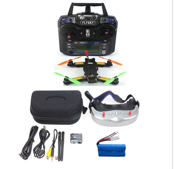 

JMTF17840-D FPV 2.4G 6CH 130 RTF Full Set TL130H1 CC3D 520TVL HD Camera 5.8G 32CH Goggle RC Mini Racing Quadrocopter Drone