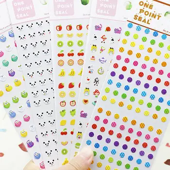 

1 Sheet Cute Animal Paw Fruit Environmental Protection Stickers For Diy Albums Scrapbooking Diary Decoration