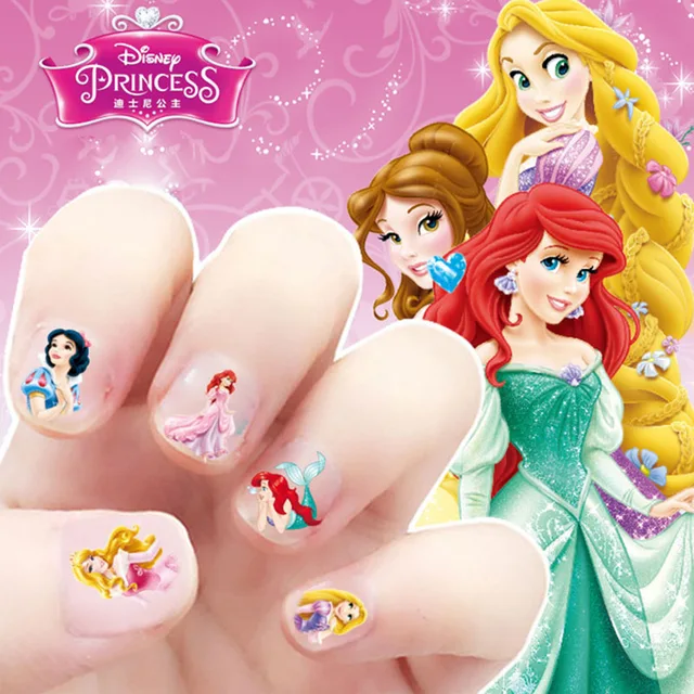 adesivos de unha com princesas disney