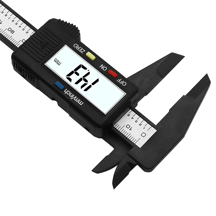 100 мм 150 мм электронный цифровой суппорт 6 дюймов углеродное волокно Вернье микрометр измерительный инструмент цифровая линейка