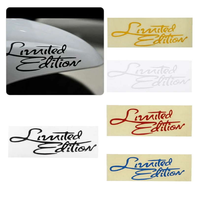 

2019 New Car Styling Limited Edition Sticker Funny Car Sticker Badge Decal Vinyl Stickers