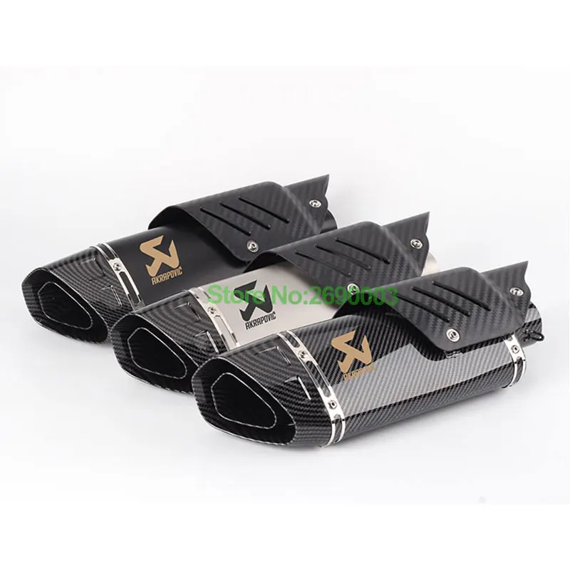 

Universal Motorcycle Exhaust Muffler Motorbike Muffler Escape For Motorcycle R6 ZX6R Z900 GSXR750 DUKE690