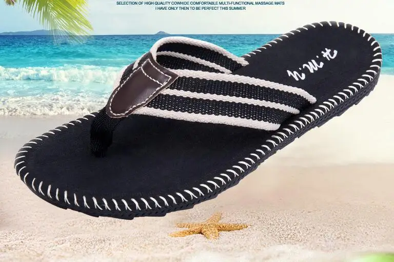 mens lightweight summer slippers