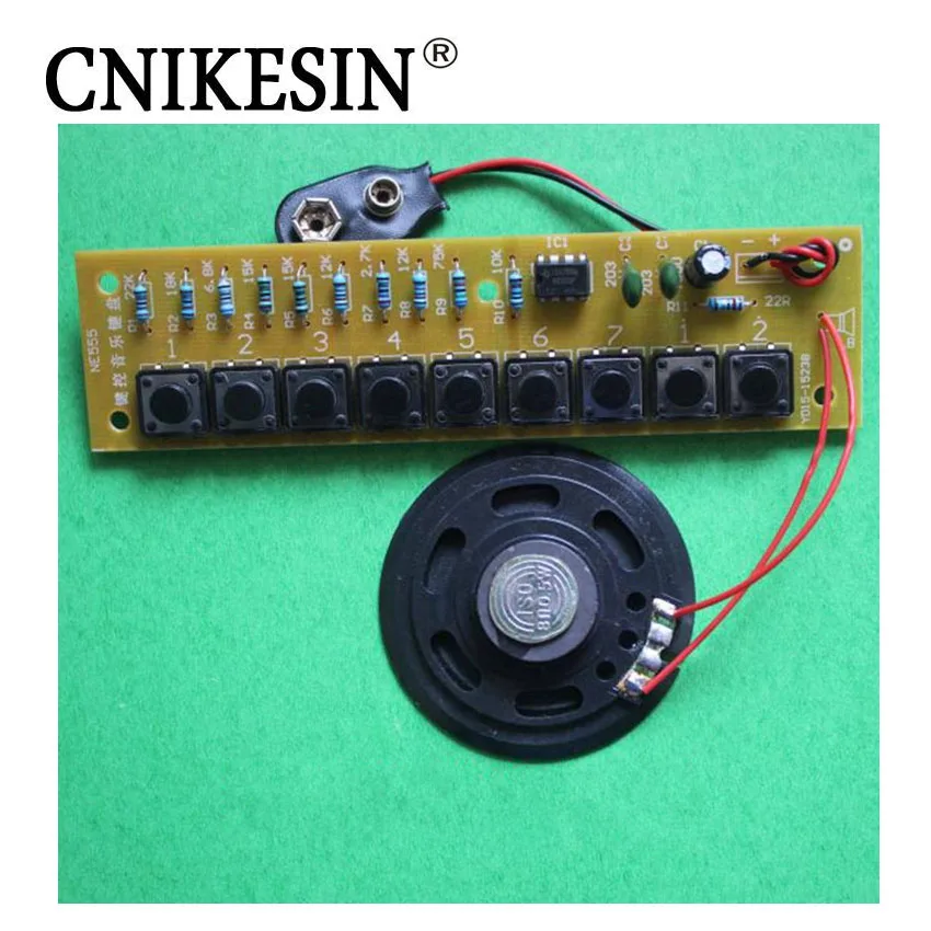 Kit Elettronico Fai Da Te NE555 CD4017 - Giradischi Fortunato Con Luci LED - Foto 7