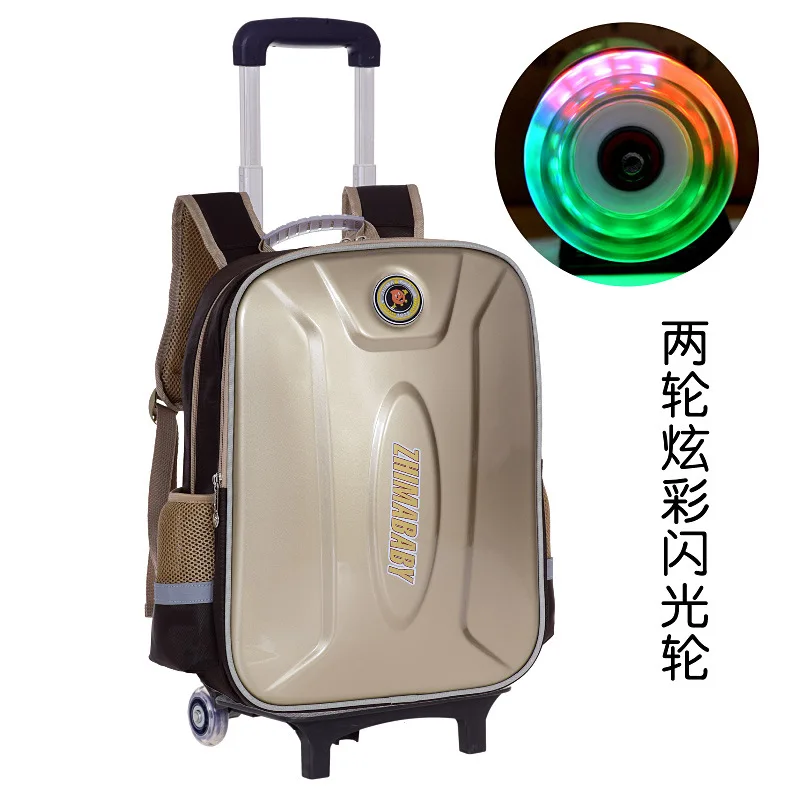 

Children Trolley Backpack School Bags For boys Grils Wheeled Bag Student Detachable Rolling Backpacks Women travel bag Mochila