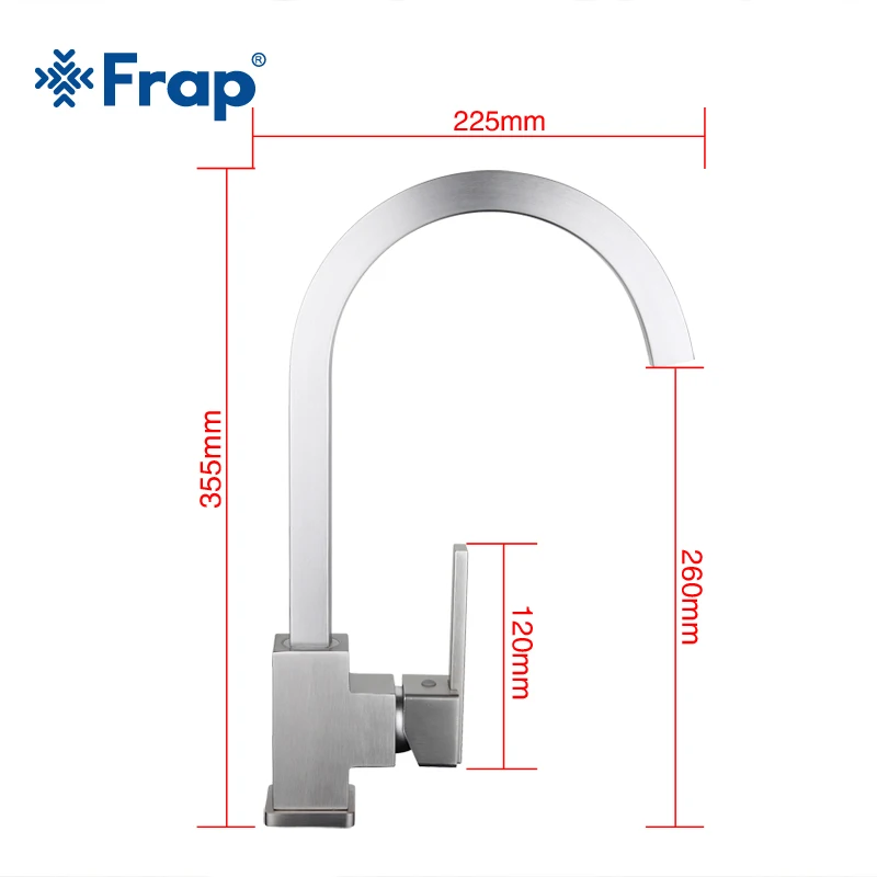 New Arrival Frap Hot and Cold Water Kitchen Faucet