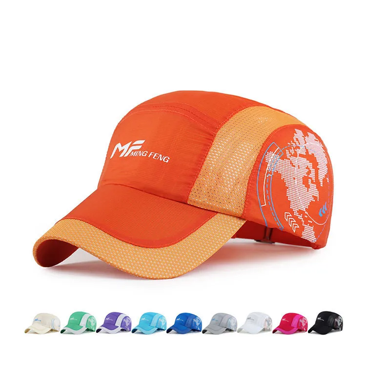 Wholesale Anti UV traveling quick dry Baseball caps Women men Hiking ...