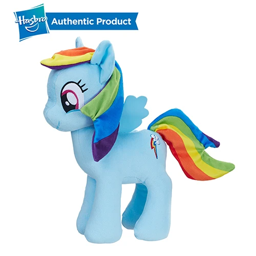 Hasbro 30,48 см My Little Pony милые плюшевые Ast Spike Twilight Sparkle Rainbow Dash Pinkie-Pie Rarity экшн-фигурки Colletion - Цвет: E1813-Rainbow Dash