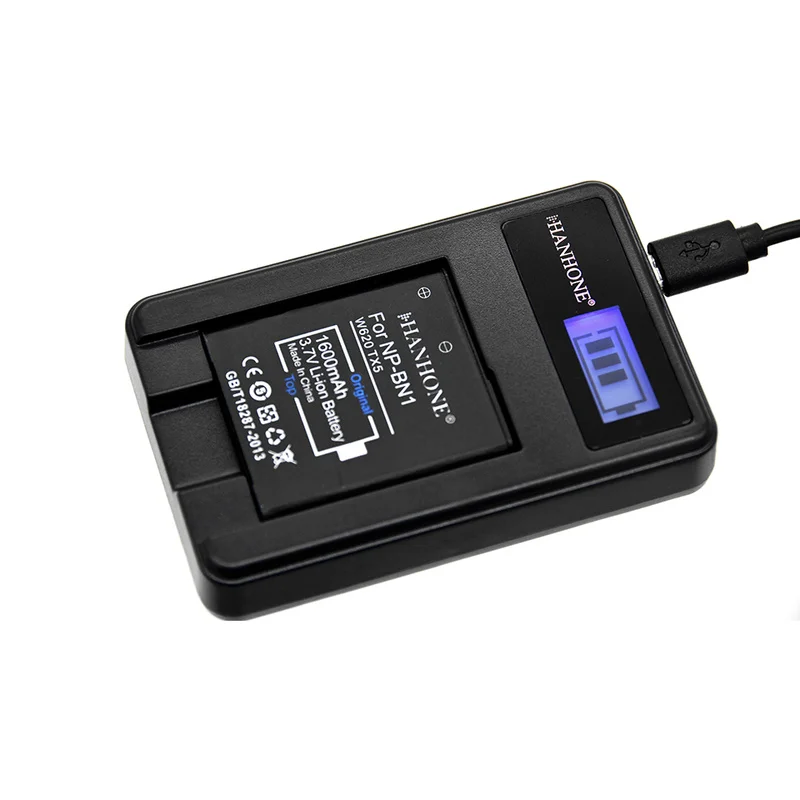 4 шт. 1600 мАч NP BN1 батарея + ЖК зарядное устройство USB для Sony DSC WX100 WX9 WX50 WX7 WX70 WX570 TX10 TX100