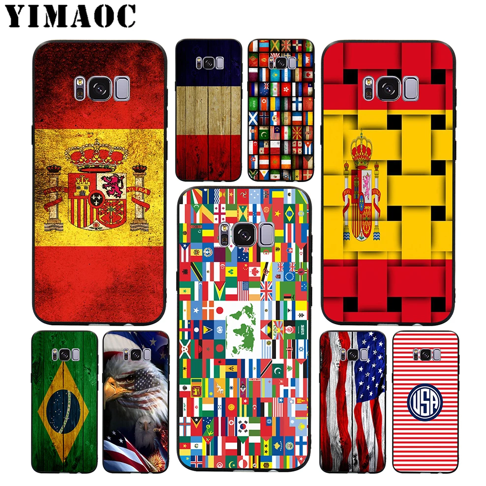 Мягкий чехол YIMAOC для Samsung Galaxy S10 S10e S9 S8 A6 Plus S7 S6 Edge A7 A5 A3 J6 Note 9 8 |