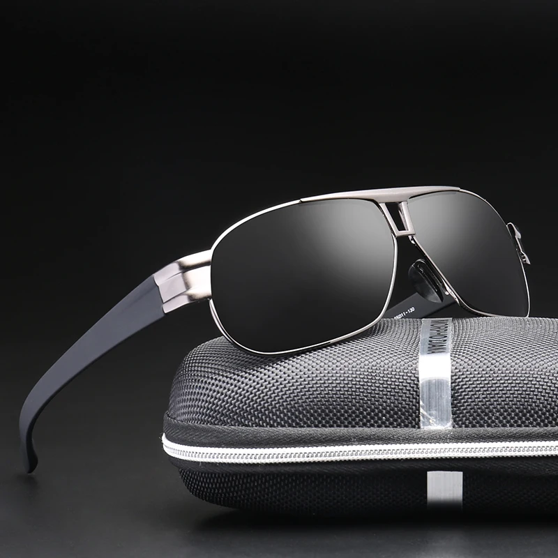 

HD high quality business classic polarized sunglasses Men fashion brand UV400 goggles Driving business casual