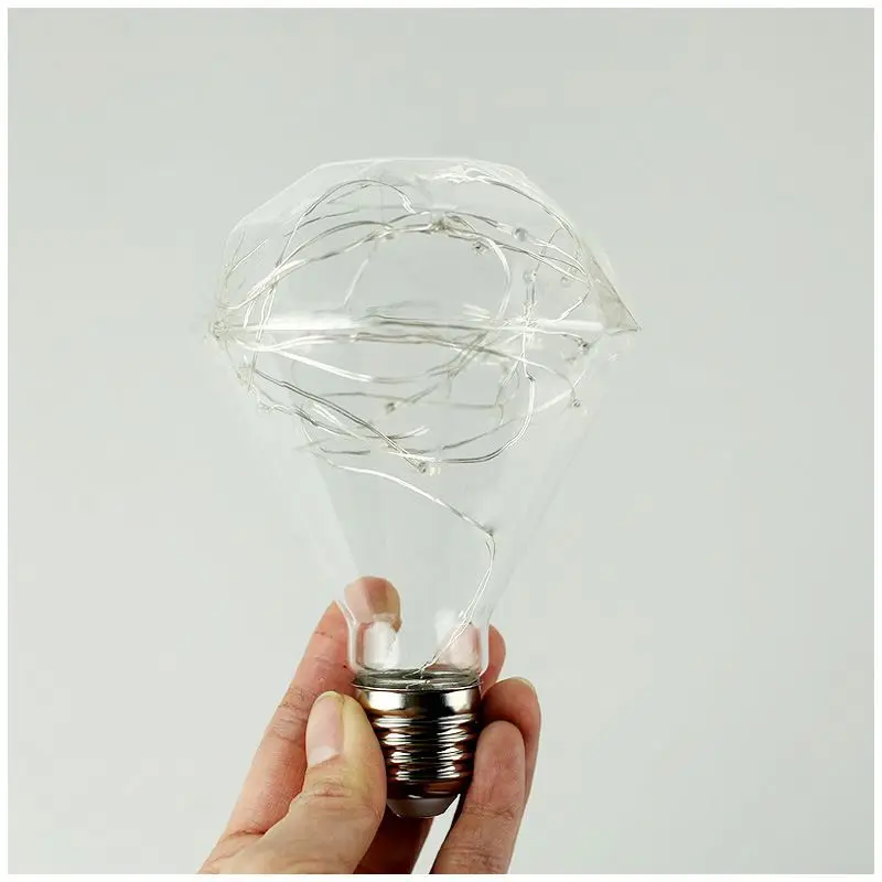 

Diamond RGB Flash lamp Lighting Bulbs edison bulb led e27 decor bulb twinkle fairy light bulb for home light