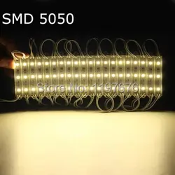 SMD 5050 модуль 3 светодиодов/pc DC12V 0.72 Вт красный/зеленый/синий/желтый/белый /теплый белый Водонепроницаемый LED реклама свет LED модуль