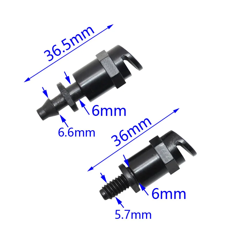 Garden Sprinkler Plants Irrigation Kits Irrigation Sprinklers Garden Irrigation Nozzle Drip Irrigation Drip Irrigation Sprinklers Garden Irrigation 120-180 Degree Refraction Nozzle Threaded Misting Sprinkler 1/4 plant watering sprinklers 10PCS