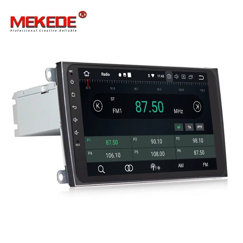 Discount 4G RAM 32G ROM HD 1024X600 Android 8.0 9inch Full Touch screen Car Multimedia Car GPS DVD player for Porsche Cayenne 2003-2010 4