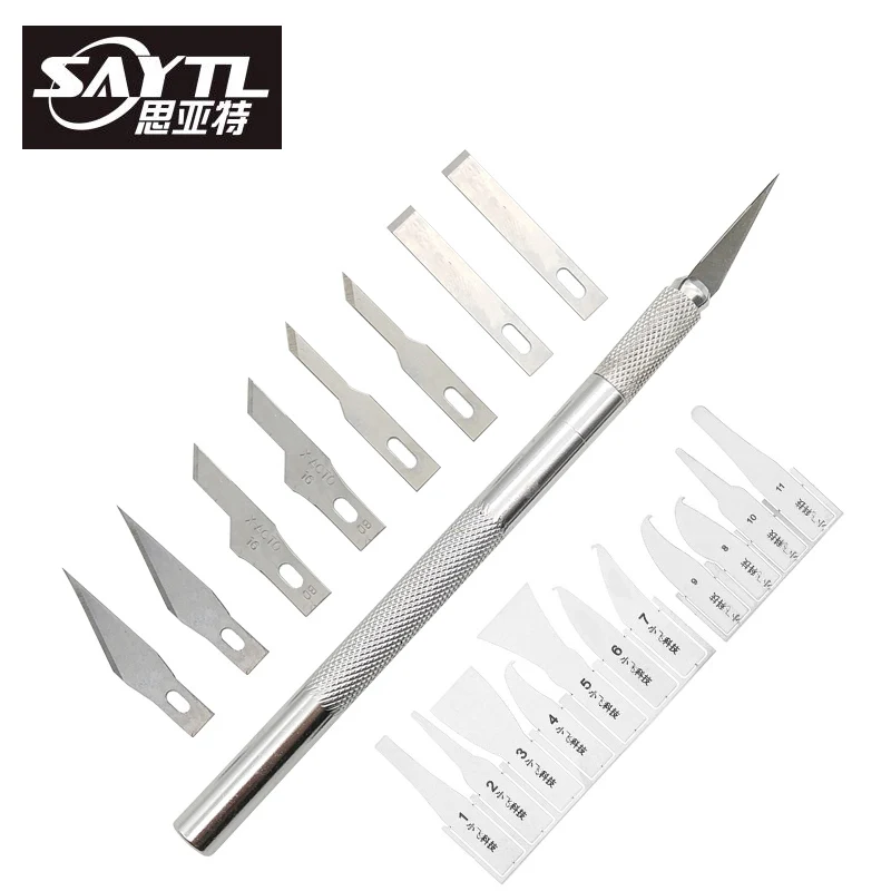 

SAYTL Original toughness IC Chip BGA motherboard Hard disk PCB Circuit board Repair knife Curved thin blade for iphone samsung