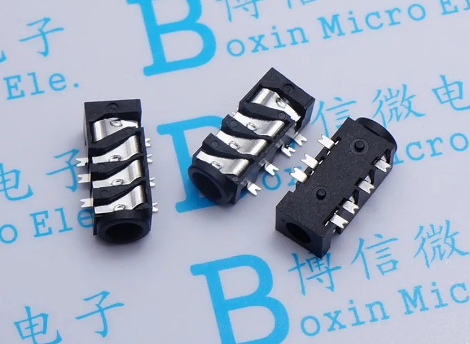Free shipping 500PCS PJ393 3 5 jack 3 5 headphone jack PJ382 7 feet 7P four