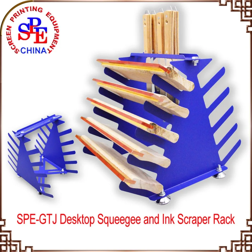 

SPE-GTJ screen printing squeegee and ink scraper rack , squeegee holder
