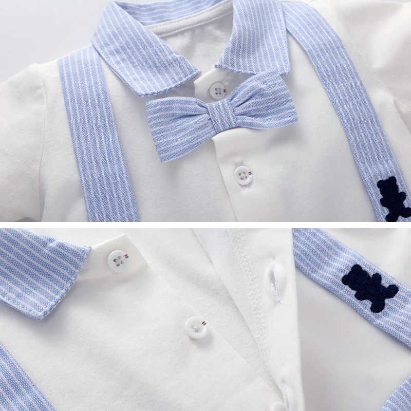 الطفل السروال القصير التعميد المعمودية جديد ولد الطفل بذلة الوليد الرضع ملابس الاطفال chird شهم الصبي السروال القصير ل عيد ميلاد