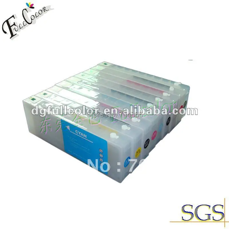 

Fast Deliver Refillable Bulk Ink Cartridge with chip restter For Epson Pro7910 9910 Large Format Printer