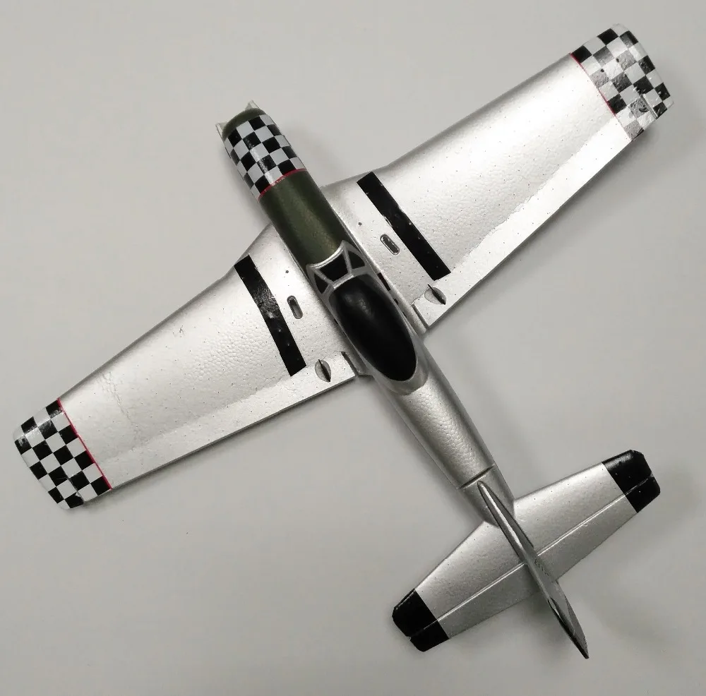 650 мм P51 мини электрический RC Warbird модель игрушки|Радиоуправляемые самолеты| |
