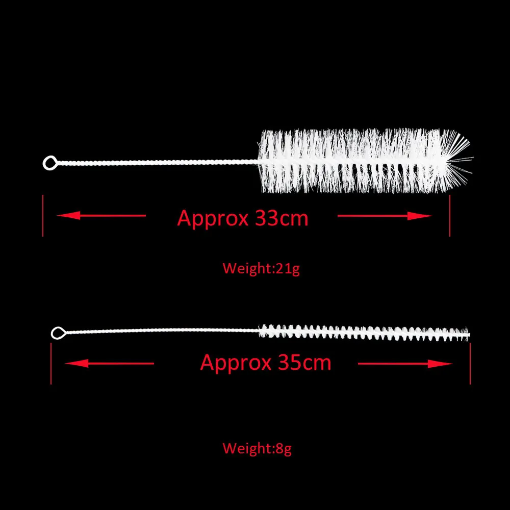 1 х Набор 35 см щетка для кальяна очиститель кальяна с 2 размера щетки Шиша кальянная трубка Чистящие средства Аксессуары Чистящие Щетки