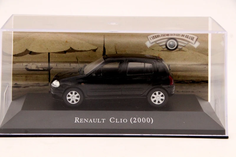 IXO алтайя 1:43 весы Renault Clio 2000 автомобиль литья под давлением модели игрушки Ограниченная серия Коллекция Черный