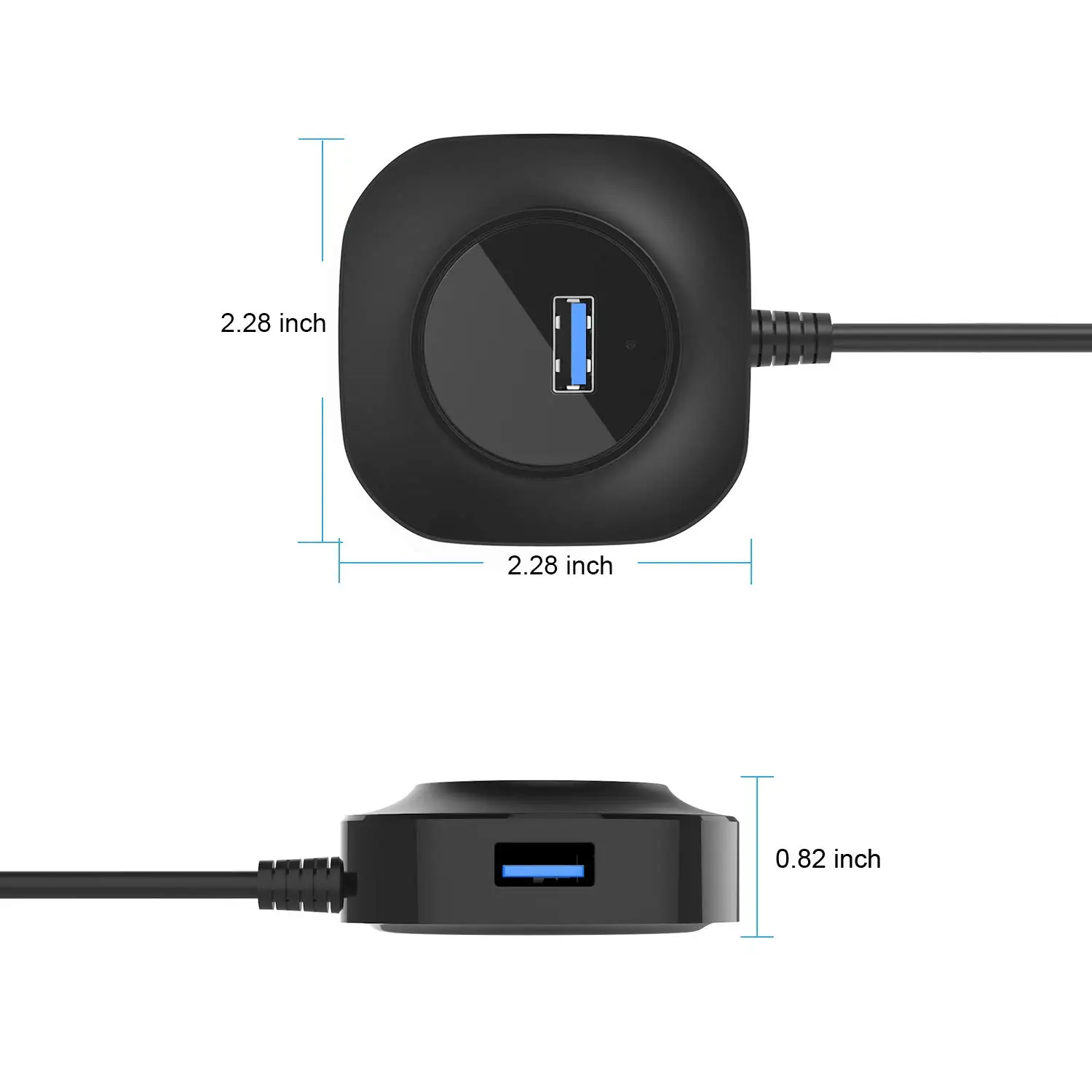 Usb хаб USB 3 0 концентратор 2 Мульти разветвитель адаптер 4 Порты Скорость мини