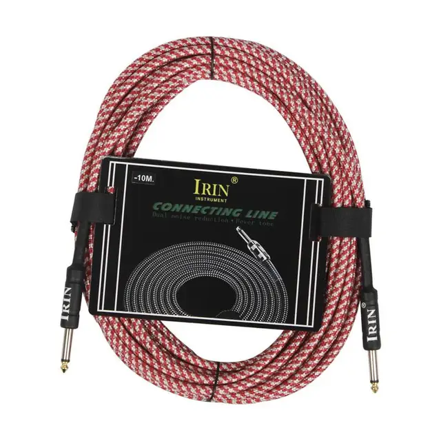 10M Electric Guitar Bass Cable Audio Cable Speakers Guitar Connecting