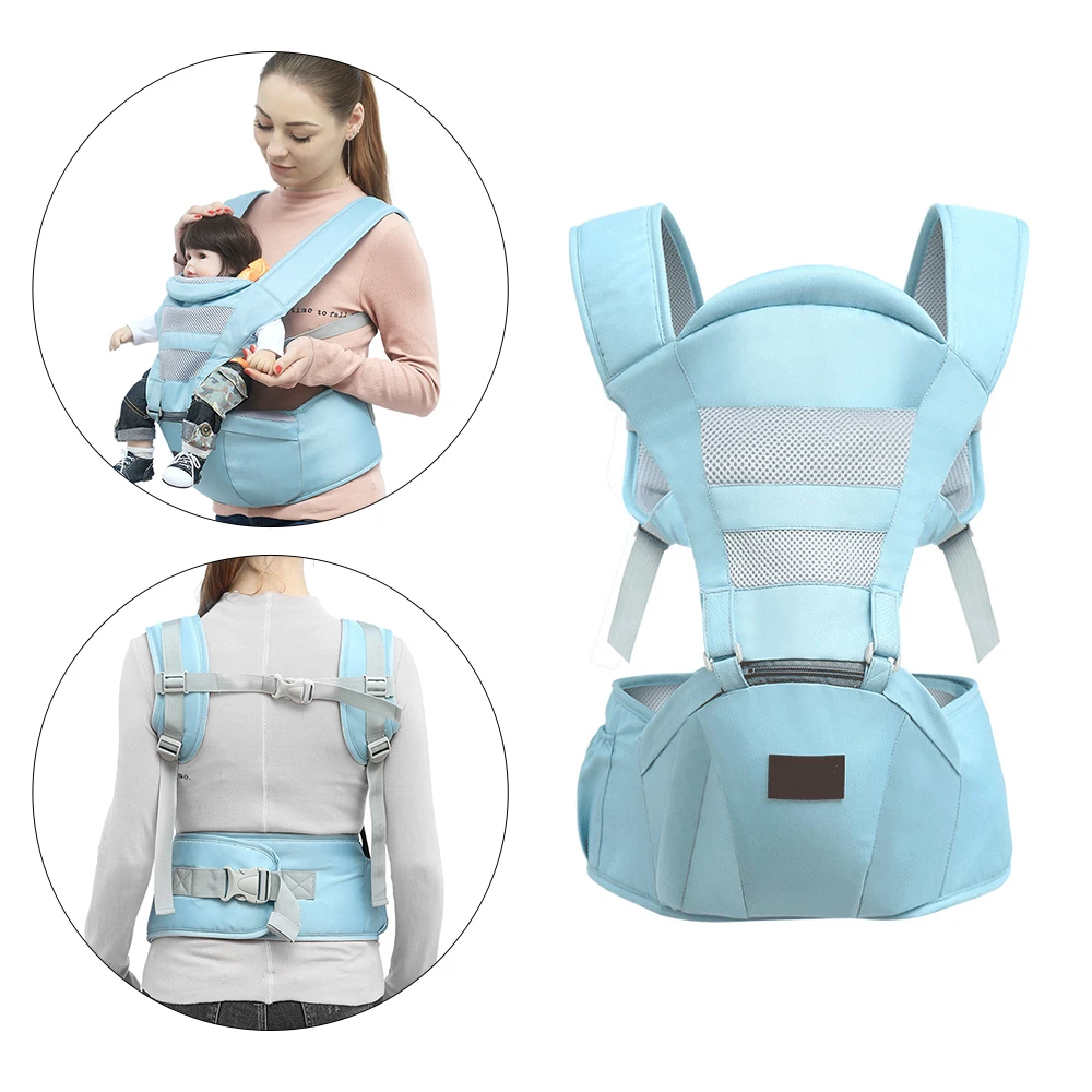 Дышащая многофункциональная переноска для детей 0-30 месяцев, удобный рюкзак для малышей, повязка кенгуру эргономичный слинг