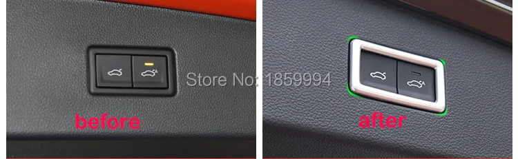 Электрический кнопочный колпачок для задней панели багажника VW Tiguan mk2 2017 2018 2019 |