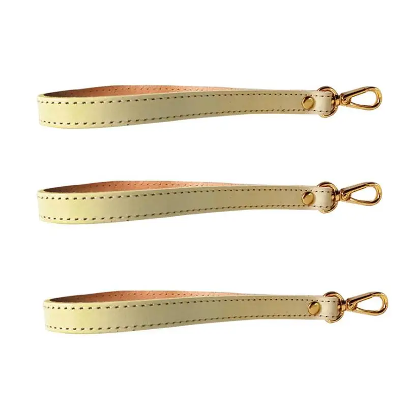 Misterolina Genuine Leather Wristlet Wrist Bag Strap Replacement For Clutch Purse Handbag Bag Accessories Bag Strap Replacement