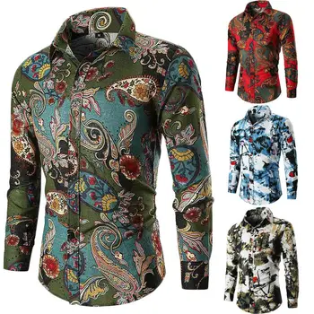

Casual Men Luxury Stylish Shirts Spring Autumn Long Sleeve Casual Slim Fit Shirt