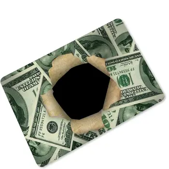 

Dollar Print Carpets for Living room Study corridor money rubber door Mat carpet club hotel bedroom coffee shop full match Rugs