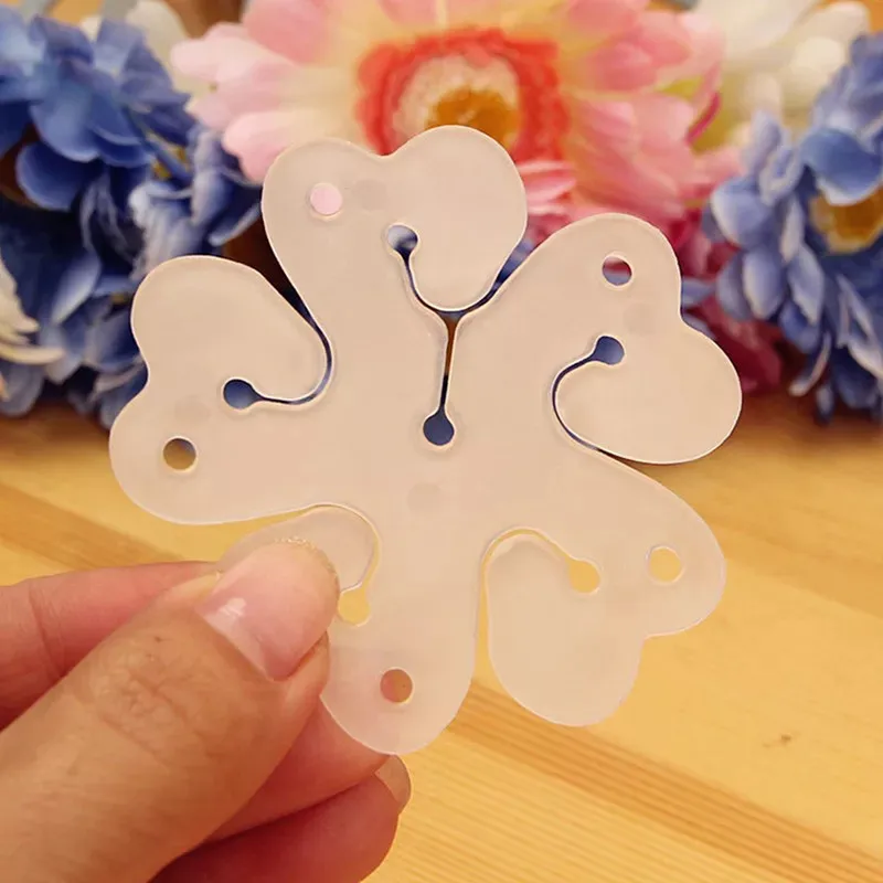 

10Pcs Flower Shape Balloon Clips Tie Helium Gas Air Balloons Sealing Button Clip For Wedding Party Christmas Birthday Decoration