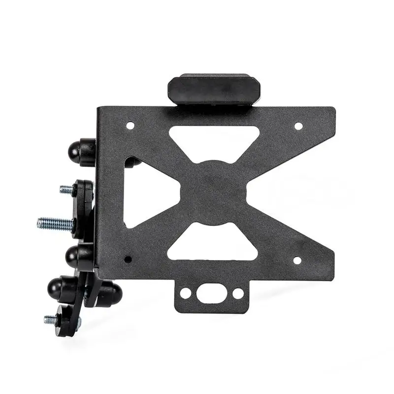 Billet Aluminum Side Mount License Plate Holder LED Tail Brake Light Frame Bracket For BMW R NINET 1200 SCRAMBLER 2014-2019 | Автомобили и