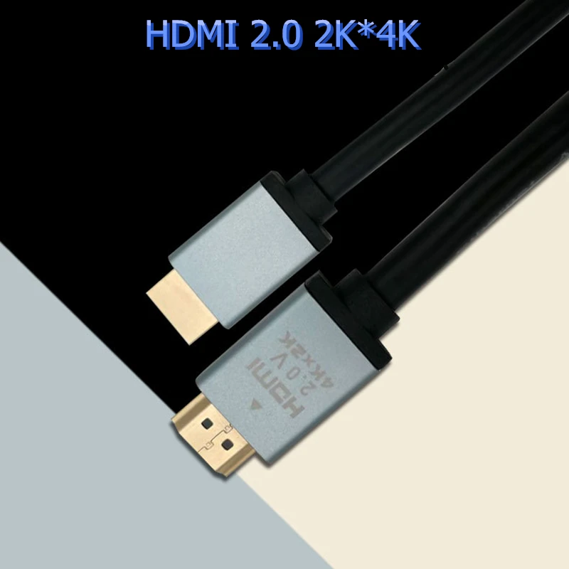 Rankman HDMI 4K* 2K 3D Кабель HDMI к HDMI Мужской позолоченный кабель для ТВ ЖК-ноутбука PS4 проектор компьютера DVD