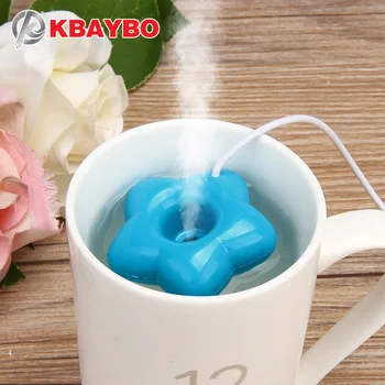 

KBAYBO New Fashion Mini USB Donut Humidifier Air Purifier Aroma Diffuser Maker Steam Portable Office Home