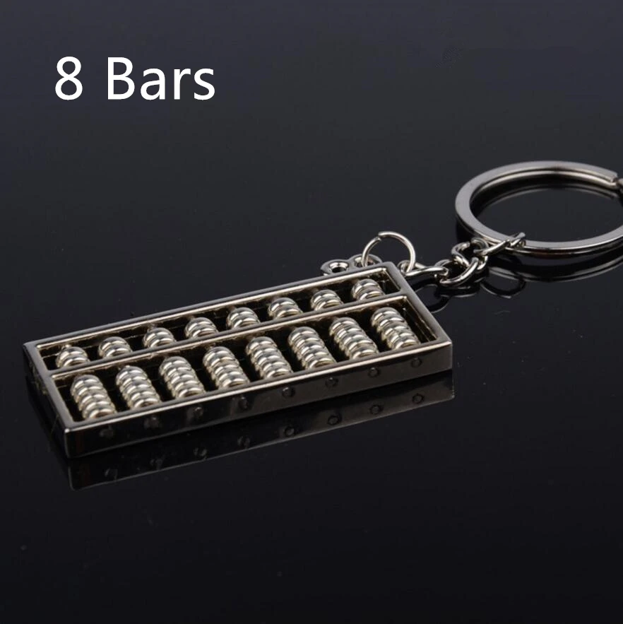 Смешные подарки мини брелок в китайском стиле подвижные бусины рамка с подсчетом