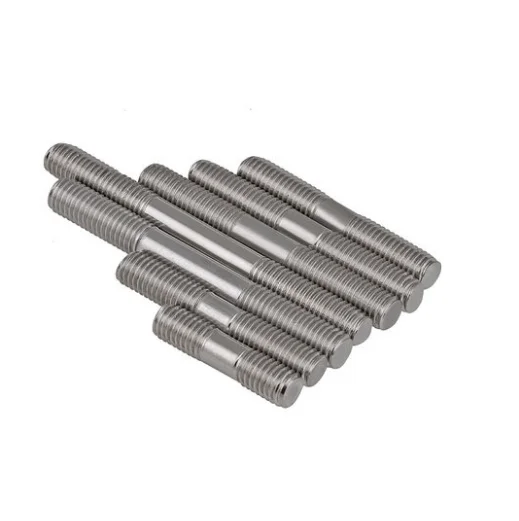 UXCELL M12 X 75Mm 304 Stainless Steel Double End Thread Stud Teeth Rod